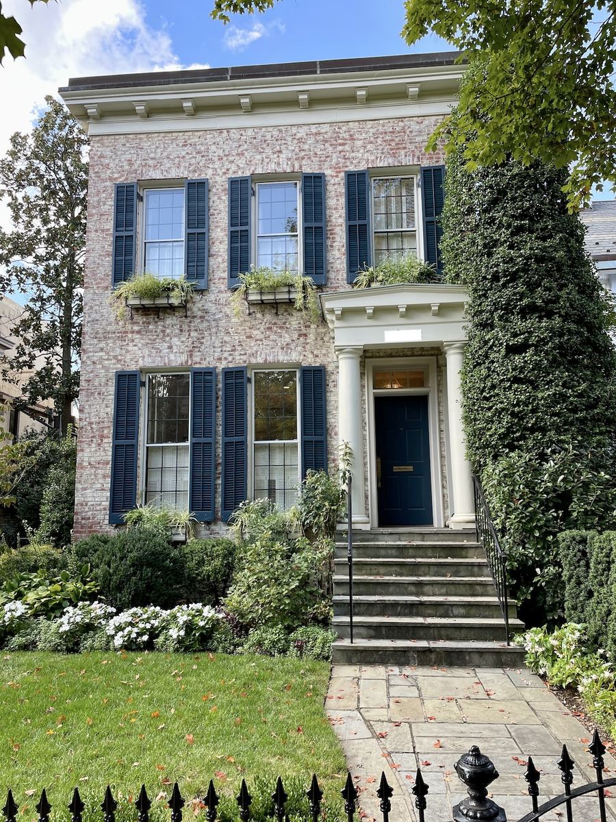 Brick house in Georgetown, Washington D.C.